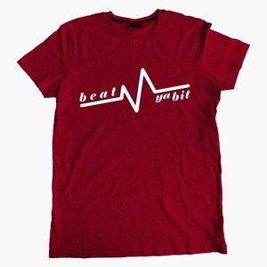 Beat ya bit - Bordeaux - βαμβάκι, t-shirt