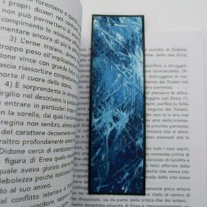 Σελιδοδείκτης χειροποίητος με μπλε και άσπρο - ζωγραφισμένα στο χέρι, χειροποίητα, σελιδοδείκτες - 5