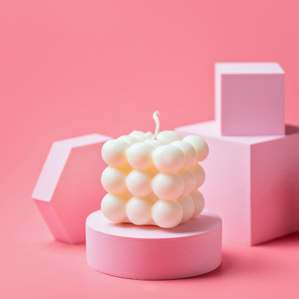 Bubble Cube soy candle - αρωματικά κεριά - 2