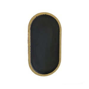 Μαύρο tray με υφή γρανίτη - διακόσμηση, χειροποίητα - 3