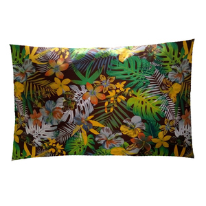 Μαξιλάρι διακοσμητικό με θέμα green tropical - μαξιλάρια