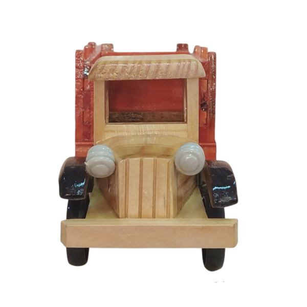Χειροποίητο ξύλινο φορτηγό - ξύλινα παιχνίδια - 3