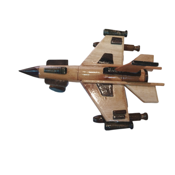 Χειροποίητο ξύλινο F-16 - ξύλινα παιχνίδια - 3