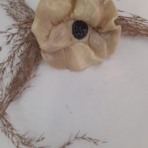 Πηλ_owl accessories 111176 - πηλός, λουλούδι, boho - 2