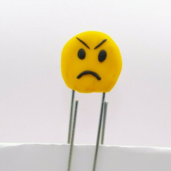 Σελιδοδείκτης emoji angry - σελιδοδείκτες