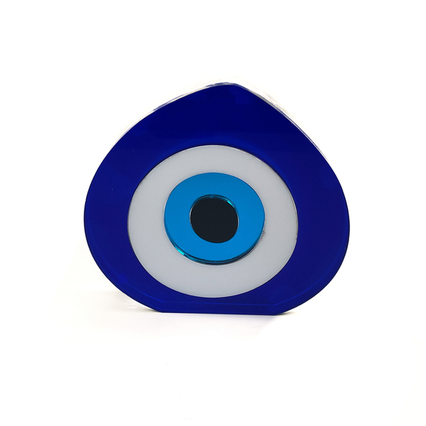 Επιτραπέζιο διακοσμητικό μάτι plexiglass Thicc blues by EyeSihtir - διακοσμητικά - 2