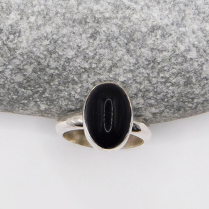Χειροποίητο δαχτυλίδι από ασήμι 925 και ημιπολύτιμο λίθο - ημιπολύτιμες πέτρες, ασήμι 925, δάκρυ, σταθερά, μεγάλα - 3