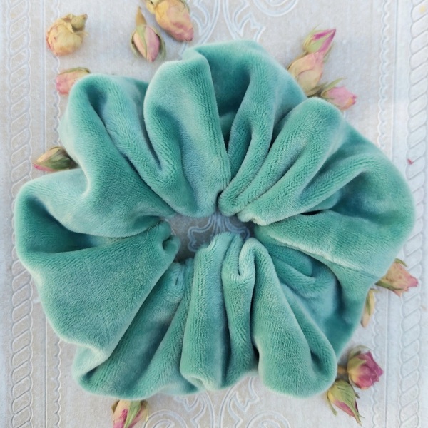 Βελουτε scrunchie σε πολλα χρωματα - λαστιχάκια μαλλιών - 3