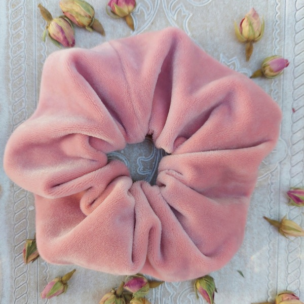 Βελουτε scrunchie σε πολλα χρωματα - λαστιχάκια μαλλιών - 5