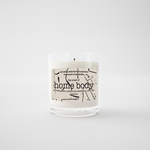 The smell of homebody | αρωματικό κερί σόγιας σε γυάλινο ποτήριο | 100%vegan - αρωματικά κεριά, κερί σόγιας, κεριά & κηροπήγια