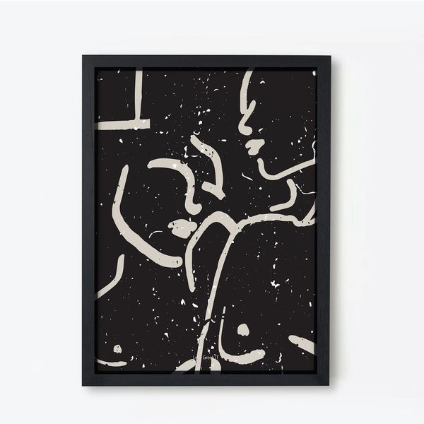 50x70cm |homebody| abstract μορφές σώματος με μαύρο φόντο χωείς κάδρο - ιδιαίτερο, αφίσες