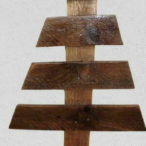 Χριστουγεννιάτικα ξύλινα δέντρα - ξύλο, διακοσμητικά, δέντρο - 3