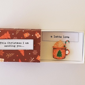 Χριστουγεννιάτικο δωράκι, Μήνυμα αγάπης, Message in a Box - χριστουγεννιάτικο, κάρτα ευχών, δώρο έκπληξη, ευχετήριες κάρτες