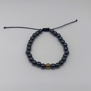 Hematite bracelet - βραχιόλια - 2