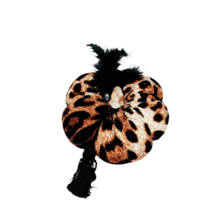 Κολοκύθα Animal Print 22cm Large - animal print, charms, διακοσμητικά, χριστουγεννιάτικα δώρα, κολοκύθα