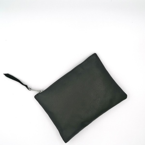 Τσάντα υφασμάτινη φάκελος (clutch bag) Γεωμετρικό κίτρινο μοτίβο. 23 x16 cm - ύφασμα, φάκελοι, clutch, χειρός, βραδινές - 3