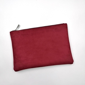 Κόκκινη τσάντα φάκελος. Clutch bag. 28x20 εκατοστά-Αντίγραφο - ύφασμα, μεγάλες, χειρός, βραδινές - 3