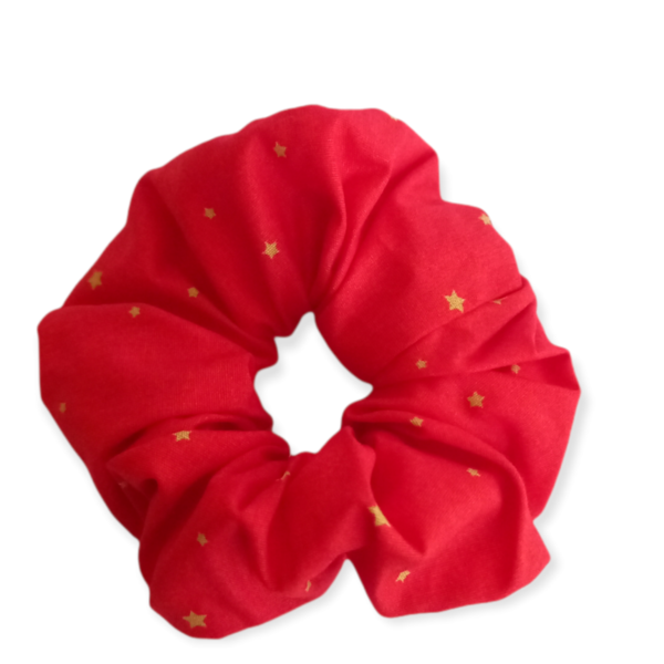 scrunchies χριστουγεννιάτικα σε πράσινο - κόκκινο χρώμα. - χριστούγεννα, χριστουγεννιάτικα δώρα, λαστιχάκια μαλλιών - 3