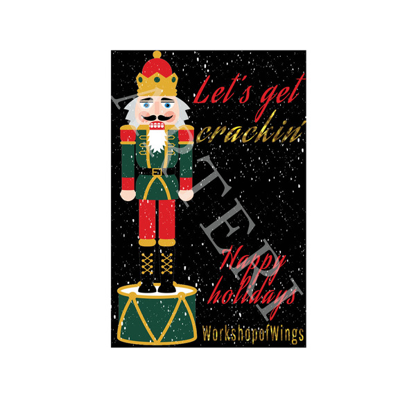 Χριστουγεννιάτικη εκτυπώσιμη κάρτα 9*6 cm - κάρτα ευχών, κάρτες, καρτελάκια