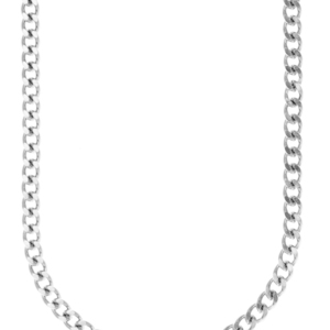 Corazon silver κολιέ - καρδιά, επάργυρα, τσόκερ, κοντά, ατσάλι