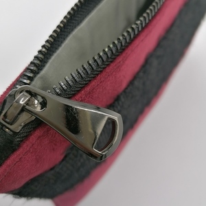 Κόκκινη τσάντα φάκελος. Clutch bag. 28x20 εκατοστά-Αντίγραφο - ύφασμα, μεγάλες, χειρός, βραδινές - 5