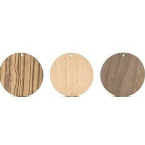 Ξύλινος κύκλος για την κατασκευή κοσμήματος - ξύλο, υλικά κοσμημάτων, ξύλινα