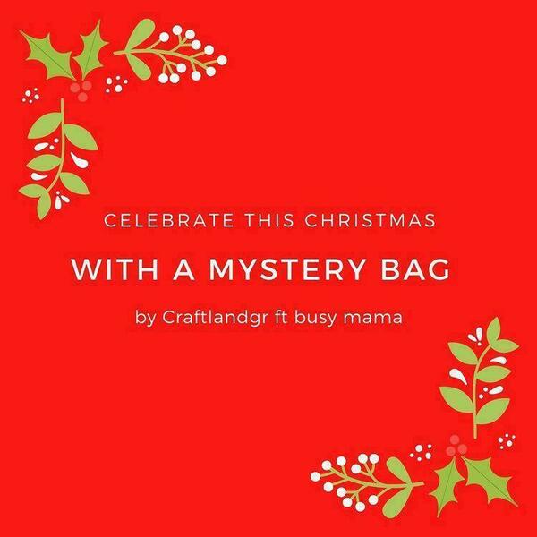 Mystery Christmas bag - ύφασμα, δώρο, γούρια, δώρο έκπληξη, δώρα για γυναίκες - 2