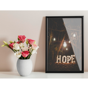 Καδράκι Hope 21x30cm - πίνακες & κάδρα, αφίσες - 4