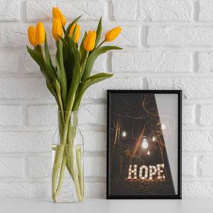 Καδράκι Hope 21x30cm - πίνακες & κάδρα, αφίσες - 5