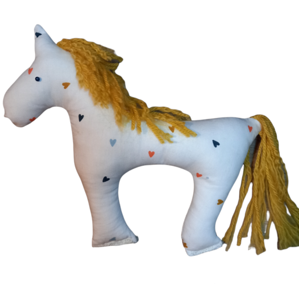 Χειροποίητο αλογάκι σε διάφορα χρώματα 21 × 23 εκ. - λούτρινα, παιχνίδια, βρεφικά, χριστουγεννιάτικα δώρα - 3