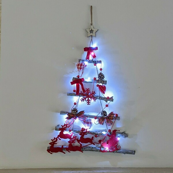 Κρεμαστό Χριστουγεννιάτικο δέντρο - ξύλο, χριστουγεννιάτικο δέντρο, διακοσμητικά, χριστουγεννιάτικα δώρα, δέντρο