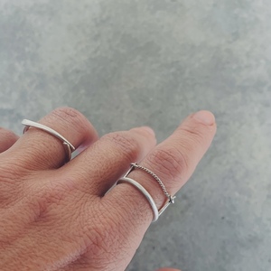 ○ the chain I | δαχτυλίδι με αλυσίδα - statement, ασήμι, ασήμι 925, μικρά, rock, σταθερά - 3