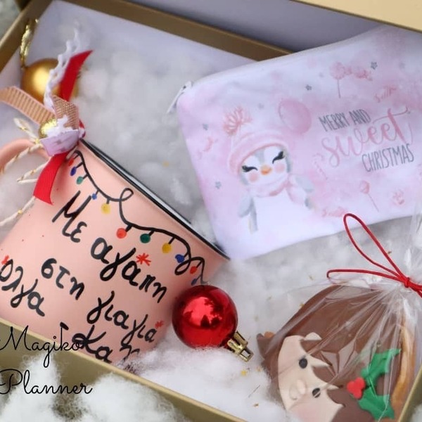 Χριστουγεννιάτικο Gift Box για τη γιαγιά! - γιαγιά, διακοσμητικά, σετ δώρου, προσωποποιημένα