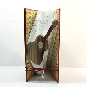 Διακοσμητικό βιβλίο book folding Κιθάρα - χαρτί, διακοσμητικά - 4