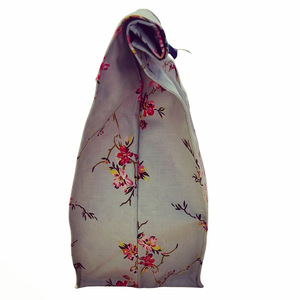 Lunch bag floral - ύφασμα, γυναικεία, χειρός - 4