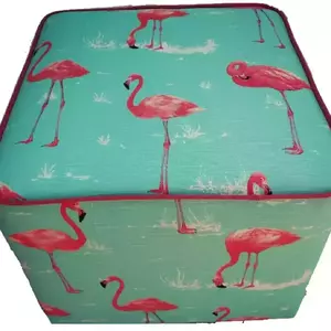 Flamingo pouf/σκαμπό