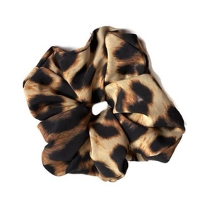 Λεοπάρ scrunchies - animal print, λαστιχάκια μαλλιών