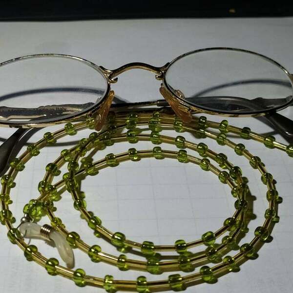 Κορδόνι γυαλιών 2 - χειροποίητα, χάντρες, αλυσίδα γυαλιών, κορδόνια γυαλιών - 2
