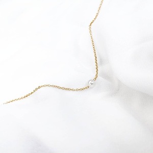 πέρλα: κοντό ατσάλινο κολιέ σε χρυσό χρώμα - μήκος: από 35,5cm μέχρι 54,5cm - αλυσίδες, επιχρυσωμένα, κοντά, ατσάλι, πέρλες