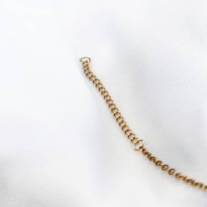 πέρλα: κοντό ατσάλινο κολιέ σε χρυσό χρώμα - μήκος: από 35,5cm μέχρι 54,5cm - αλυσίδες, επιχρυσωμένα, κοντά, ατσάλι, πέρλες - 3