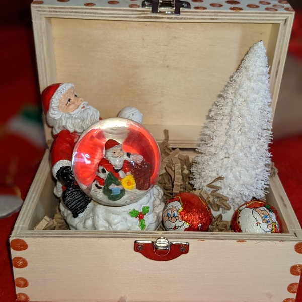 Xmas Gift Box 2 - ξύλο, διακοσμητικά, σετ δώρου, δέντρο
