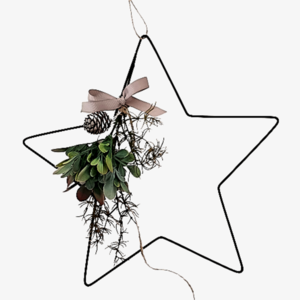 Χριστουγεννιάτικο στεφάνι, αστέρι διακοσμητικό, κρεμαστό #5 - στεφάνια, αστέρι, κρεμαστά, διακοσμητικά, χριστουγεννιάτικα δώρα