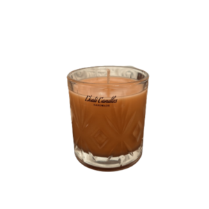 Whiskey&Caramel-Σκαλιστό κρυσταλλινο ποτήρι-300ml - αρωματικά κεριά