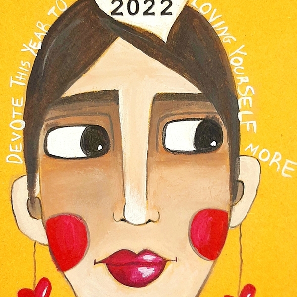 Ημερήσιο ημερολόγιο 2022 Zoe - ζωγραφισμένα στο χέρι, δώρο, ημερολόγια - 3