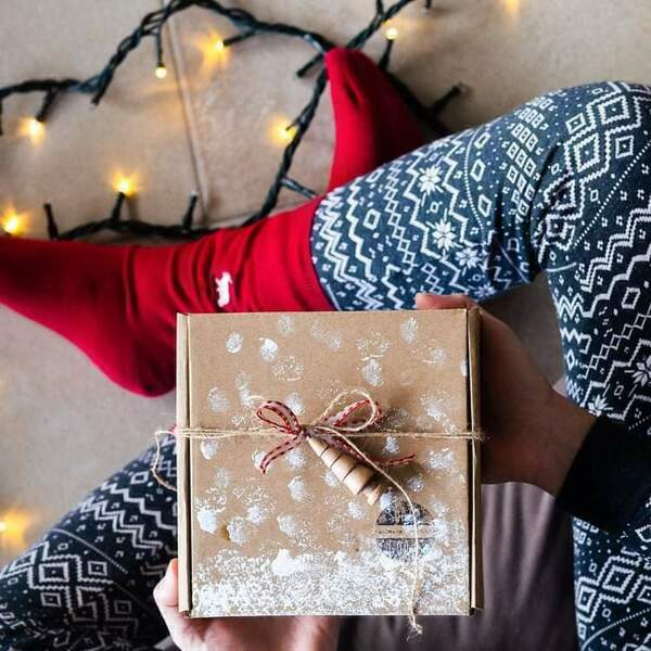 Κουτί δώρου Winter Basics - δώρο, χριστουγεννιάτικο - 3