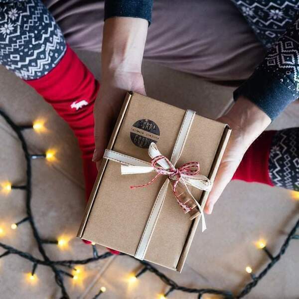 Κουτί δώρου Winter Basics - δώρο, χριστουγεννιάτικο - 4