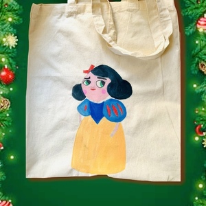 Α different Snow White shopping bag - ώμου, all day, ύφασμα, πάνινες τσάντες, φθηνές