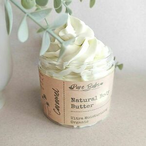 Caramel Organic Body Butter - δώρο, χειροποίητα, κρέμες σώματος - 2