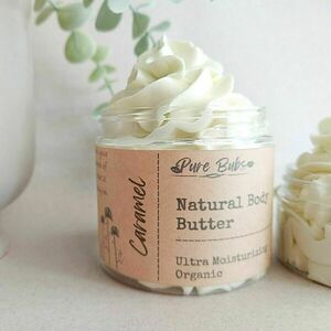 Caramel Organic Body Butter - δώρο, χειροποίητα - 4