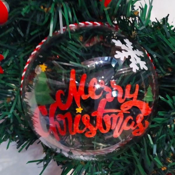 Χριστουγεννιάτικο στεφάνι με κόκκινες λεπτομέρειες - ξύλο, στεφάνια, σπίτι, plexi glass, διακοσμητικά - 2